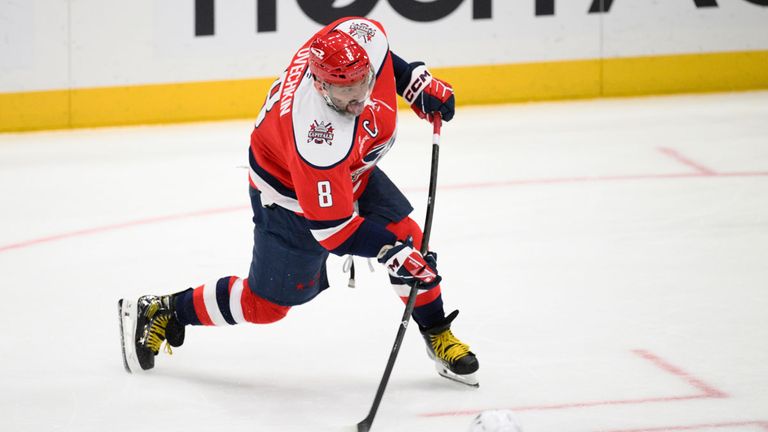 Alex Ovechkin erzielte seinen 1000. Treffer in der NHL.