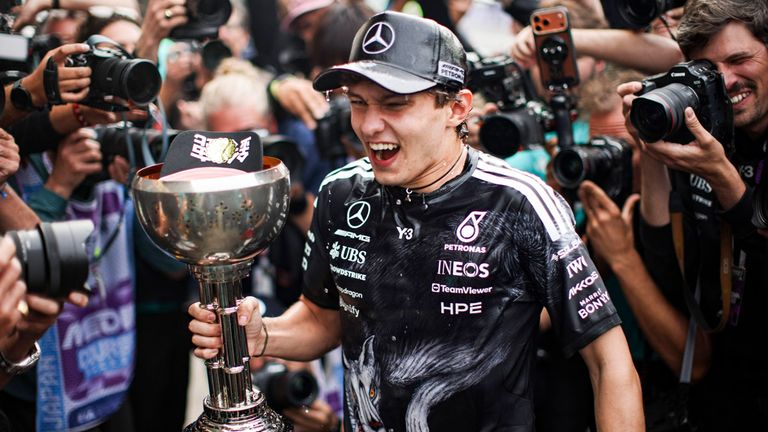 Kimi Antonelli führt als jüngster Fahrer der F1-Geschichte die WM-Wertung an. 