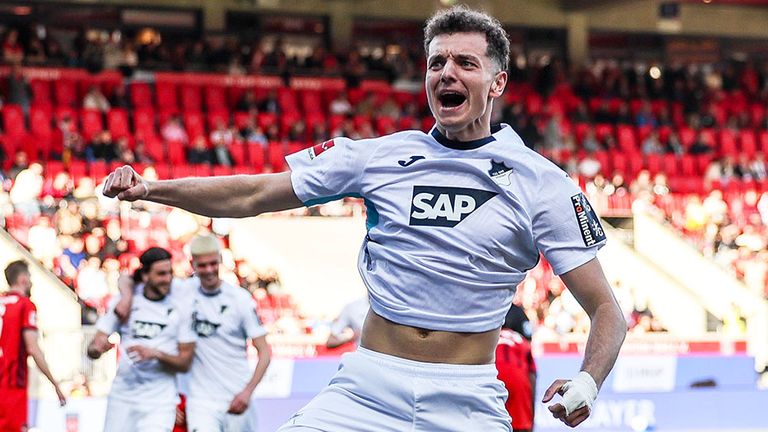 Fisnik Asllani hat bei der TSG Hoffenheim noch einen Vertrag bis 2029.