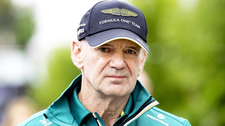 Adrian Newey fungiert als Teamchef von Aston Martin.