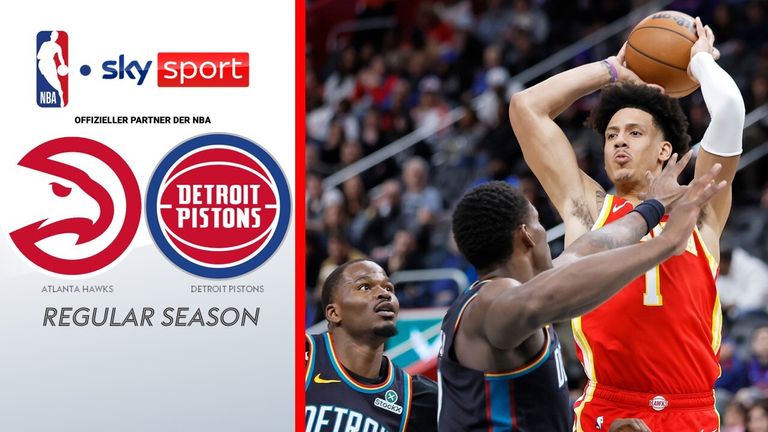 Atlanta Hawks @ Detroit Pistons - die Highlights | NBA