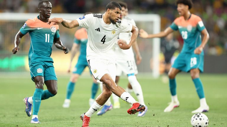 Curacao verliert sein Testspiel in Melbourne Australien.