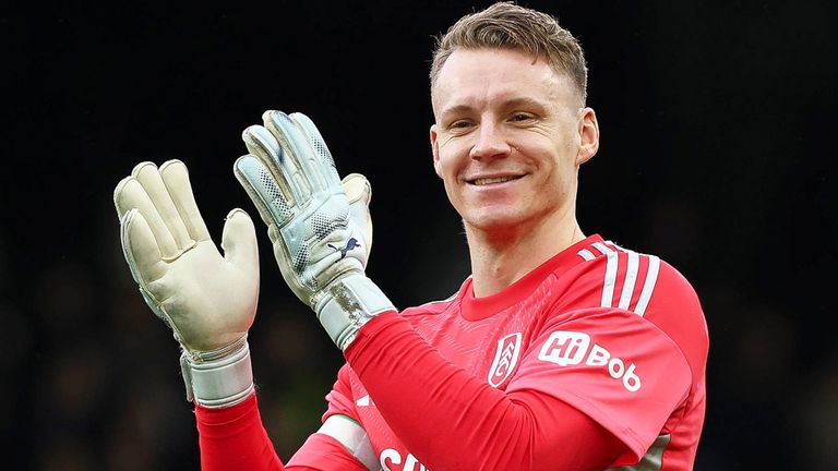 Bernd Leno spielt seit 2022 beim FC Fulham.