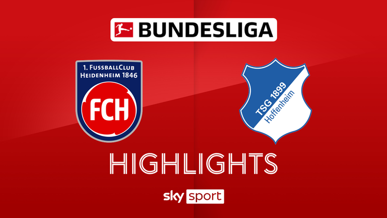 Spieltag 25: 1. FC Heidenheim 1846 - TSG 1899 Hoffenheim - 2025/26 - 1.Bundesliga