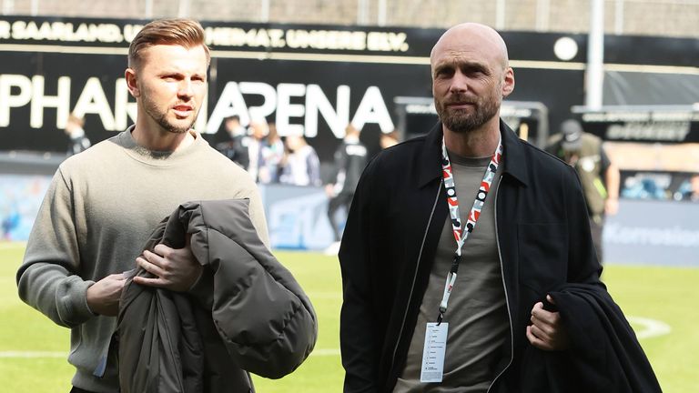 David Blacha (l.) übernimmt die Aufgaben von Nils Ole Book.
