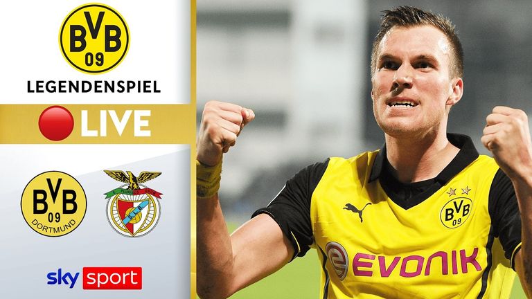 Neuauflage des ''Jahrhundertspiels'': Die BVB-Legenden gegen Benfica - LIVE im kostenlosen Stream auf skysport.de