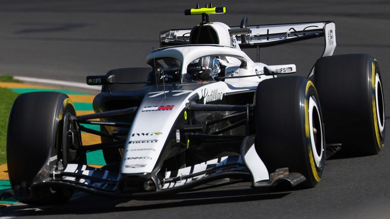 Valtteri Bottas (Cadillac) in Melbourne.