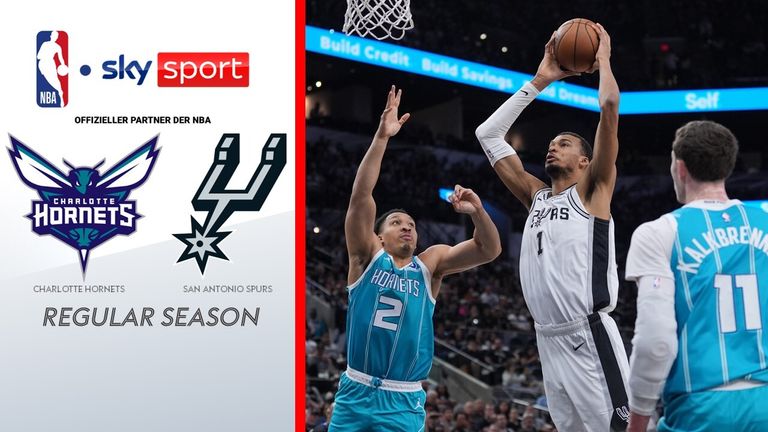 Charlotte Hornets @ San Antonio Spurs - die Highlights | NBA