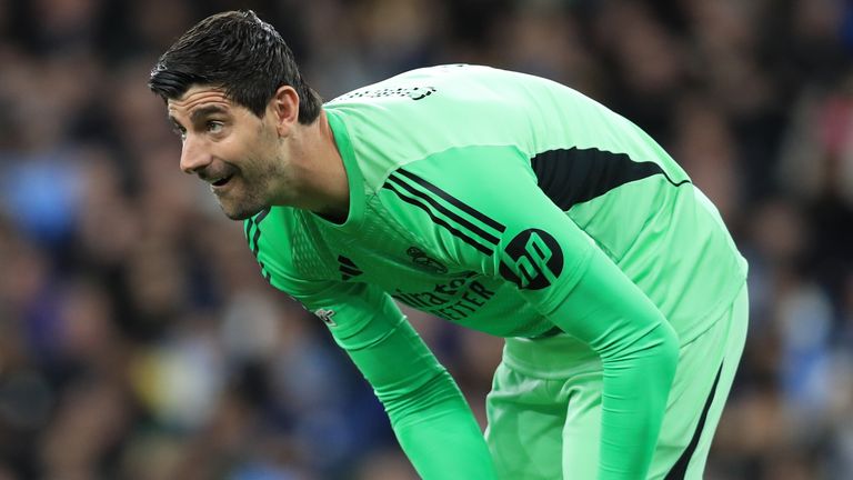 Thibaut Courtois könnte den CL-Kracher gegen Bayern München verpassen.