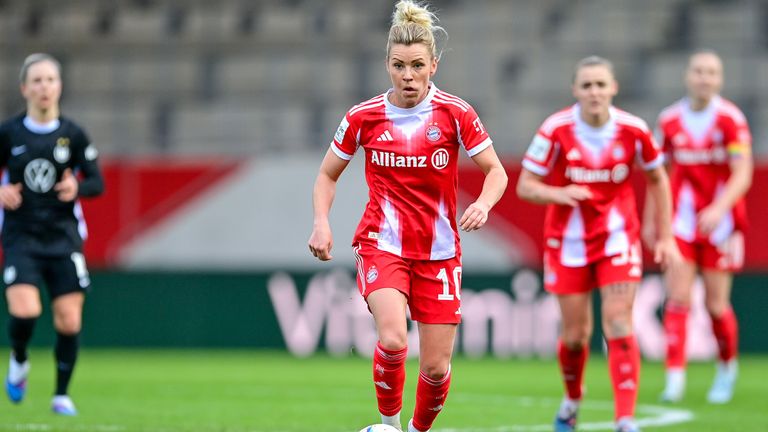Linda Dallmann wird bis 2027 für den FC Bayern spielen.