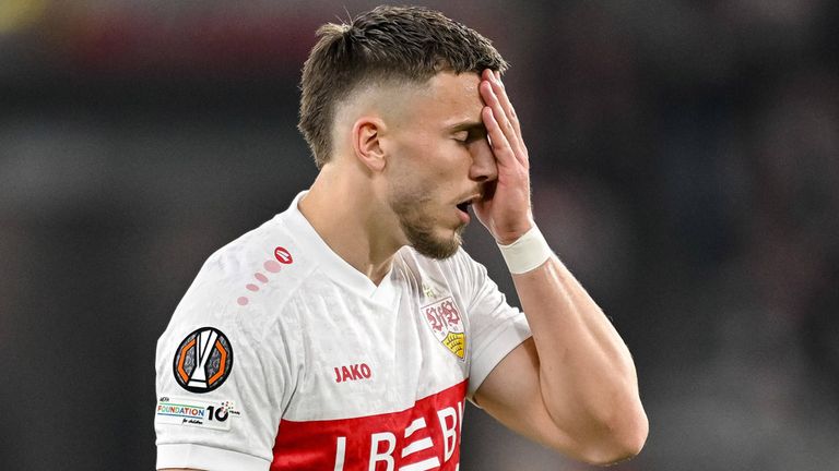 Ermedin Demirovic verlor mit Stuttgart gegen Porto.