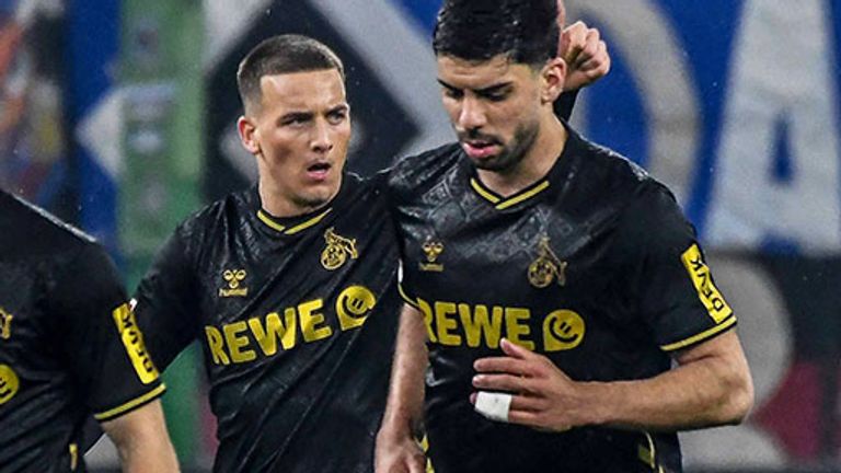 Köln-Juwel Said El Mala (l.) bejubelt sein Tor gegen den HSV.