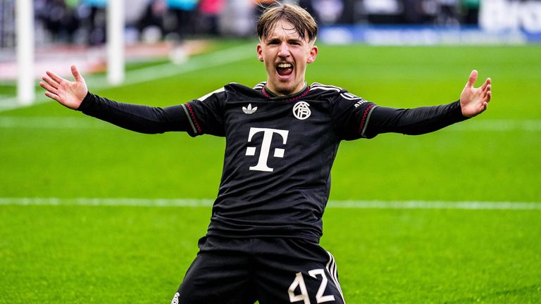 Bayern-Shootingstar Lennart Karl steht vor seinem DFB-Debüt.