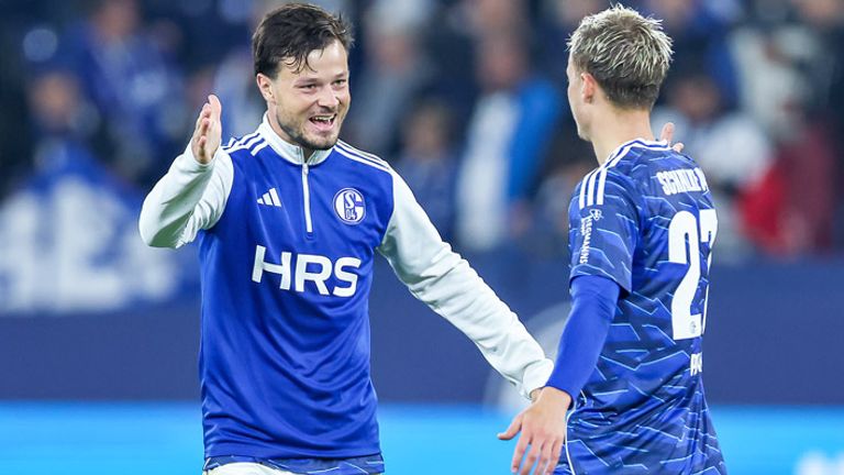Adrian Gantenbein (l.) und Finn Porath fehlen Schalke länger.