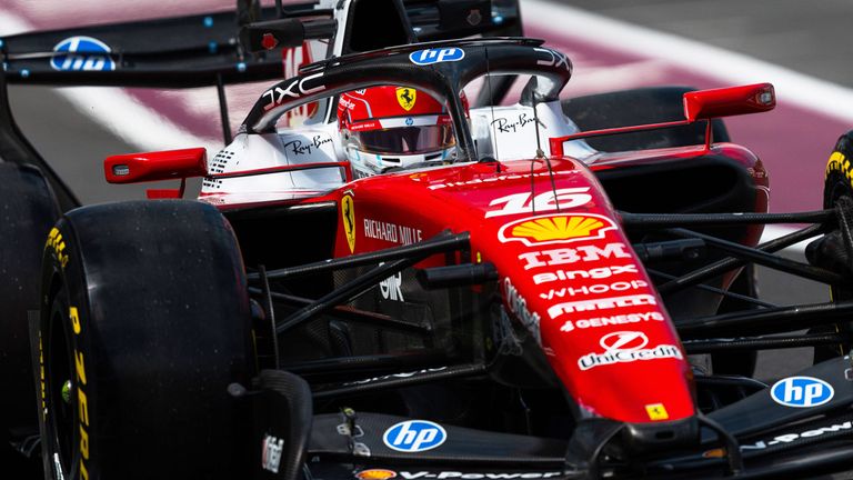 Charles Leclerc (Ferrari) in Melbourne.