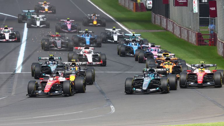 Die Formel 1 hatte beim Saisonstart in Australien viel zu bieten.