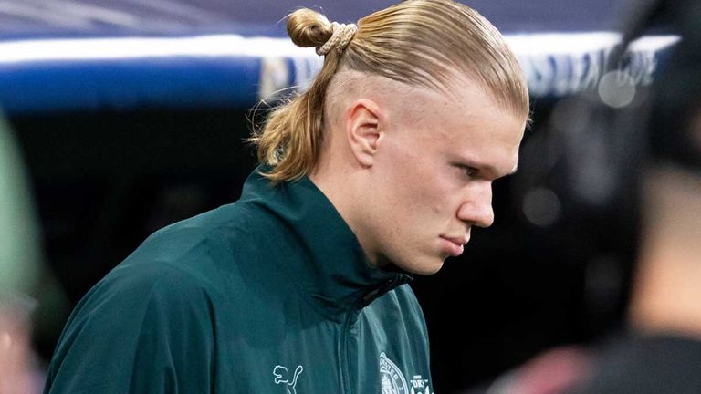 Erling Haaland verlor mit Manchester City 0:3 bei Real Madrid.