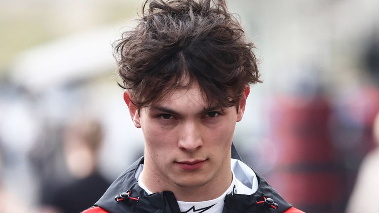 Oliver Bearman (Haas) crashte in Suzuka heftig.