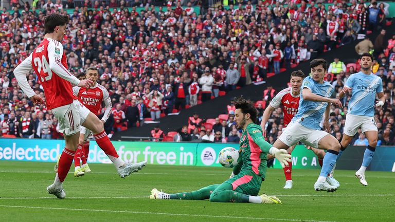 Kai Havertz will mit den Gunners den Carabao Cup gewinnen.