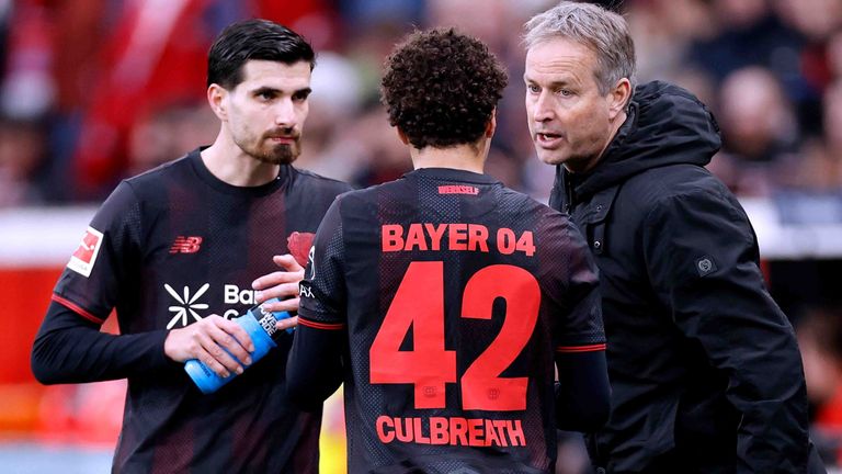 Kasper Hjulmand steht bei Bayer Leverkusen bis Sommer 2027 unter Vertrag.