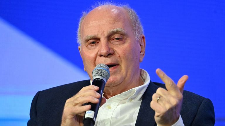 Uli Hoeneß spricht über Bayerns kommenden Viertelfinalgegner Real Madrid.