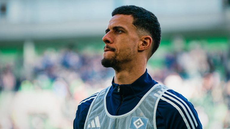 Robert Glatzel wird nicht im hSV-Aufgebot gegen Dortmund stehen.