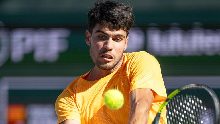 Carlos Alcaraz steht im Halbfinale von Indian Wells.