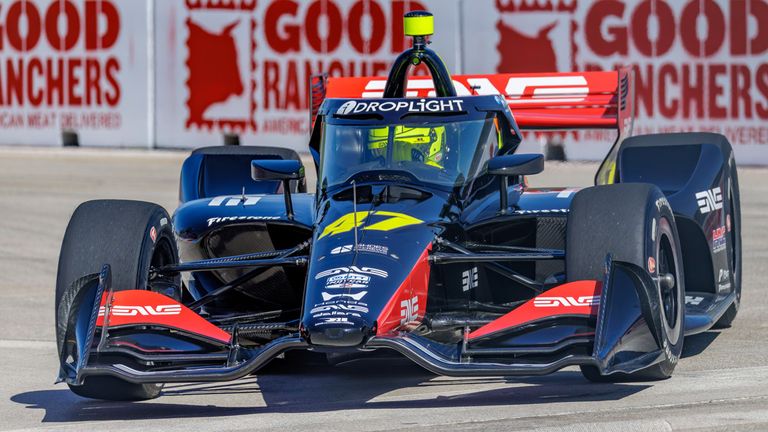 Mick Schumacher fährt seit dieser Saison in der IndyCar-Serie.