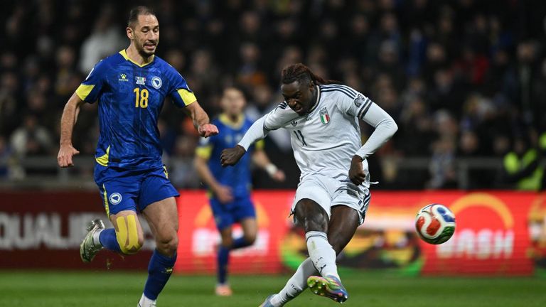Italien kämpft mit Bosnien um den WM-Einzug.
