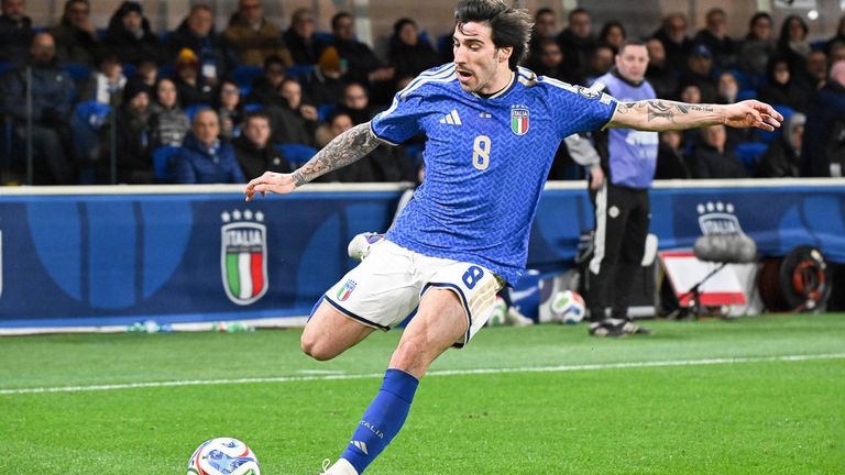 Sandro Tonali und Italien kämpfen in Bosnien um das WM-Ticket.