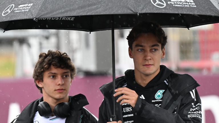 George Russell und Kimi Antonelli haben beide je ein Rennen der noch jungen Saison für Mercedes gewonnen.