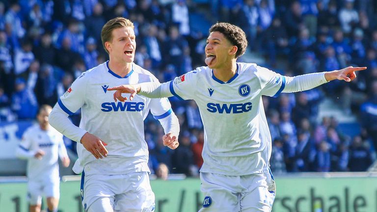 Louey Ben Farhat erzielt in Magdeburg gleich zwei schöne Treffer. 