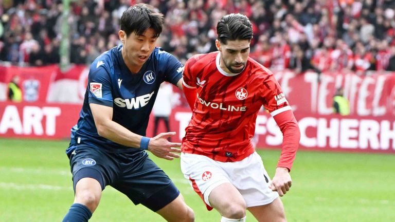 Hyeok-kyu Kwon steht beim KSC bis 2028 unter Vertrag.
