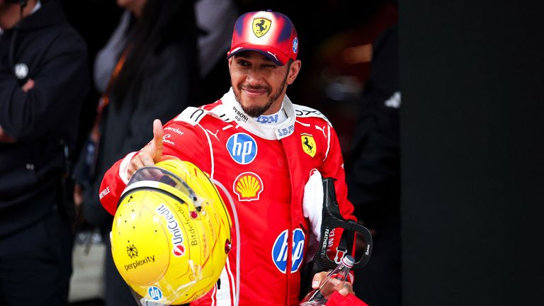 Lewis Hamilton ist nach seinem Podestplatz in China beflügelt.