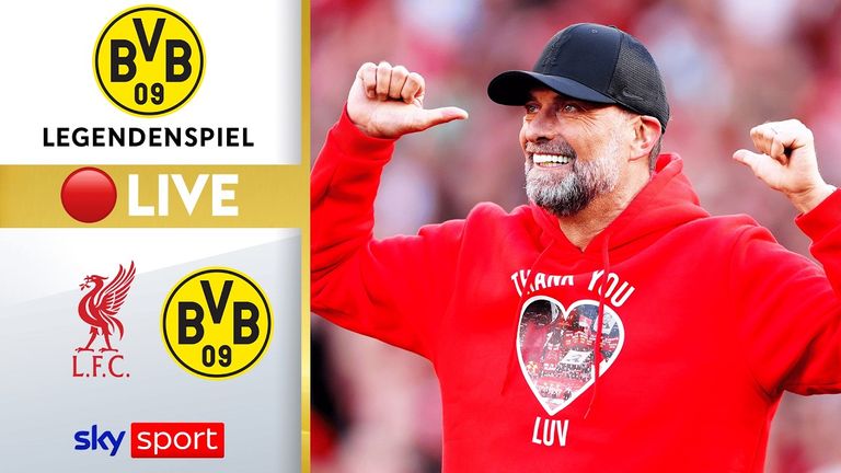 Wiedersehen mit Klopp! Die BVB-Legenden beim FC Liverpool - LIVE im kostenlosen Stream auf skysport.de
