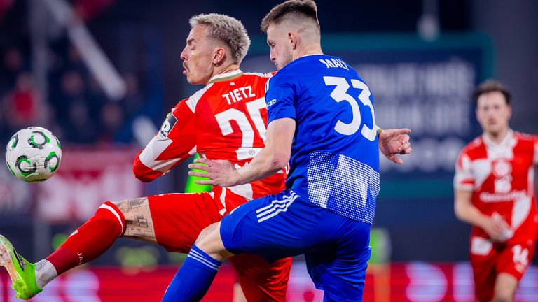 Der FSV Mainz 05 holt in Olmütz ein torloses Remis. 