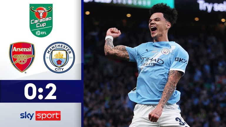 FC Arsenal - Manchester City – die Highlights | Carabao Cup
