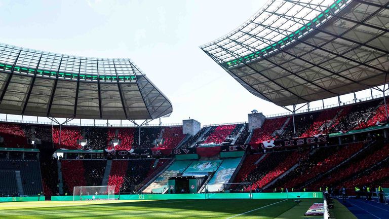 Das Marathontor beim Pokalfinale 2024 war Bayer Leverkusen zugelost wurden.