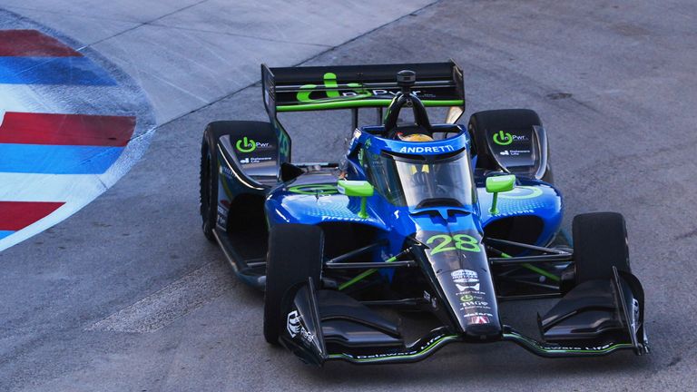 Die Pole in Arlington ging an Ex-F1-Pilot Marcus Ericsson.