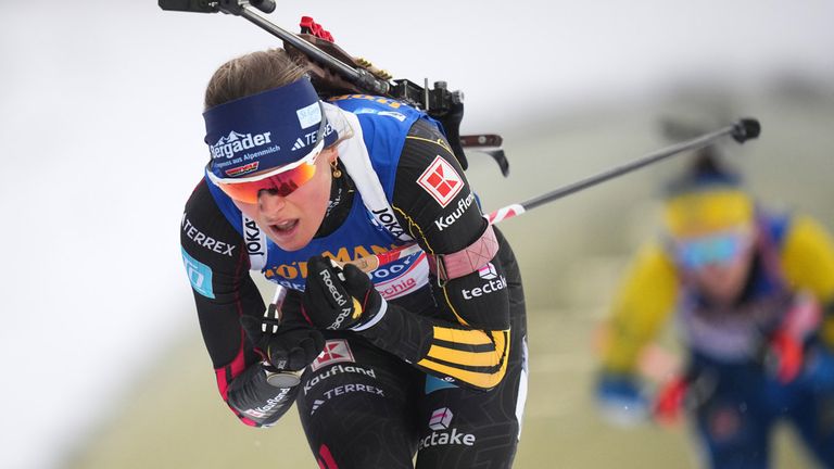 Marlene Fichtner erzielt beim Weltcup im finnischen Kontiolahti mit Platz fünf ihr bestes Karriereergebnis.