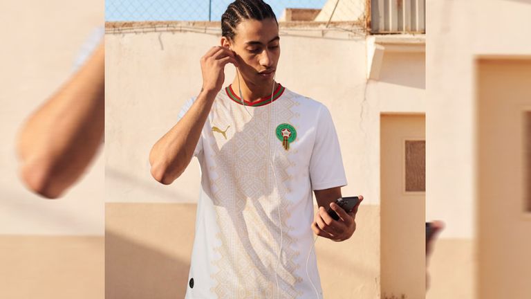 MAROKKO: Auswärtstrikot - (Quelle: Puma)