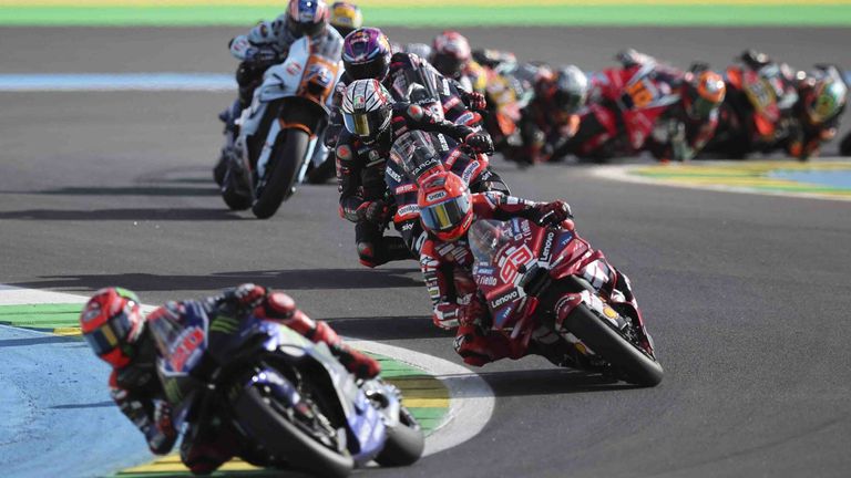 Marc Marquez verpasst mit dem Ducati Team das Podest in Brasilien.