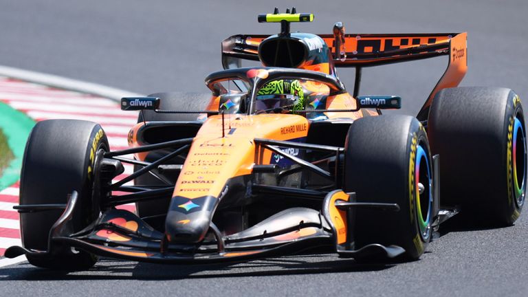 Lando Norris (McLaren) in Japan.