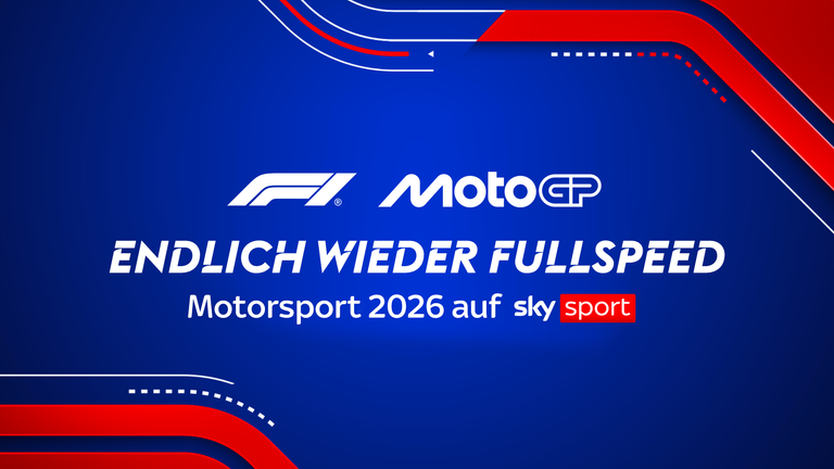 Motorsport Saison 2026 auf Sky Sport