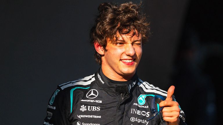 Kimi Antonelli (Mercedes) ist nun der jüngste Polesetter in der F1-Historie.