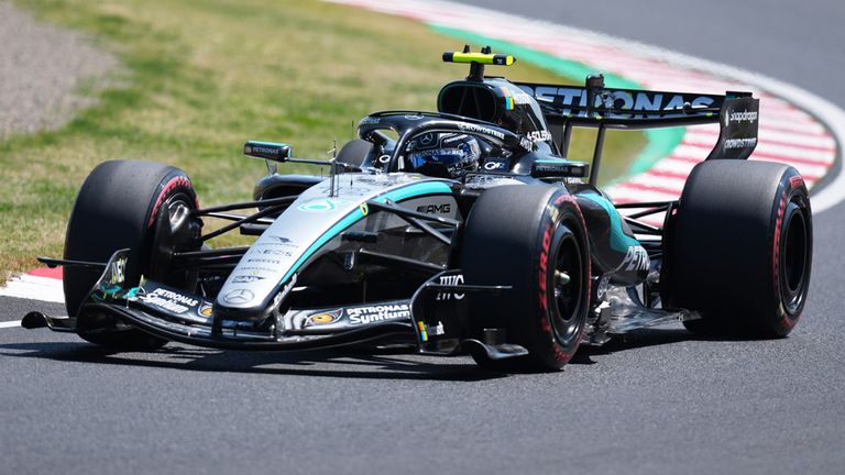 Kimi Antonelli (Mercedes) in Japan.