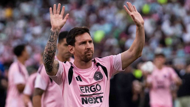Inter Miami benennt eine Tribüne nach Lionel Messi.