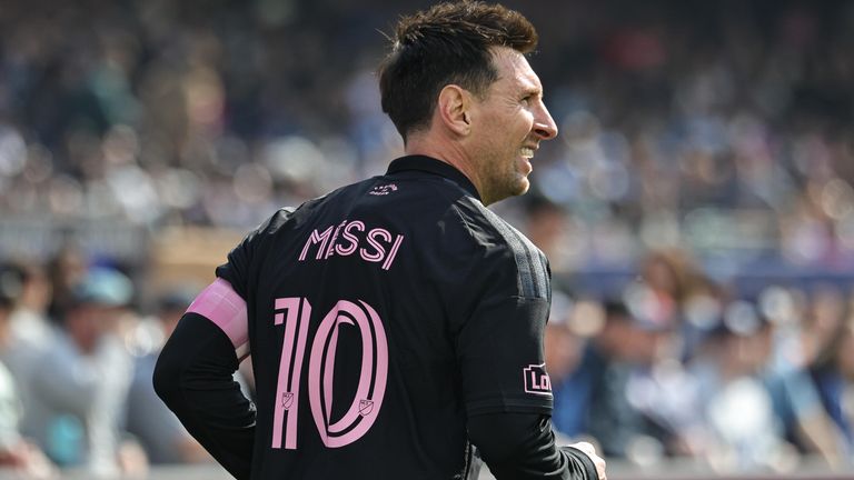 Inter Miami hat eine Tribüne des neuen Stadions nach Lionel Messi benannt.