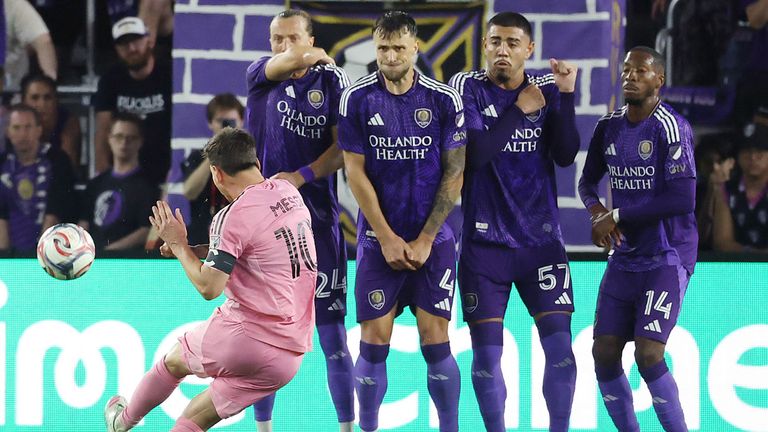 Lionel Messi erzielt gegen Orlando einen Doppelpack. 