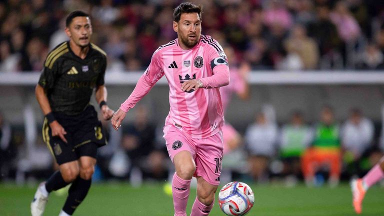 Lionel Messi spielt seit 2023 für Inter Miami.